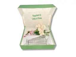 Flower box and vase